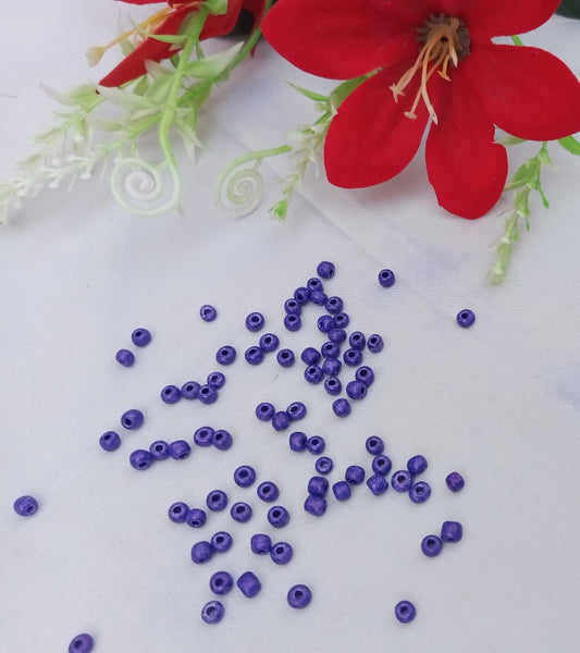 25 GRAM PURPLE SEED BEADS