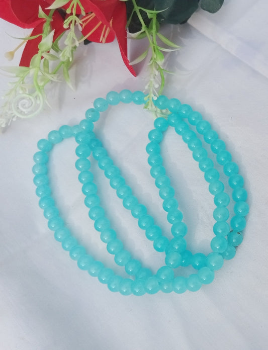 8 mm SKY GLASS BEADS STRING